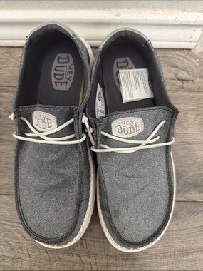 Hey Dude Charcoal Slip-On Casual Shoes